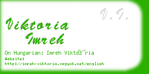 viktoria imreh business card